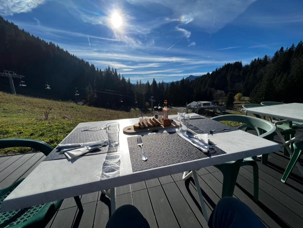 La Chanterelle - Mountain Lodge La Cote d'Arbroz ภายนอก รูปภาพ