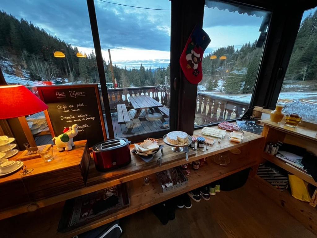 La Chanterelle - Mountain Lodge La Cote d'Arbroz ภายนอก รูปภาพ